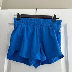 Blue Women's Lululemon Tracker short